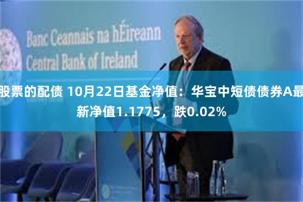 股票的配债 10月22日基金净值：华宝中短债债券A最新净值1.1775，跌0.02%